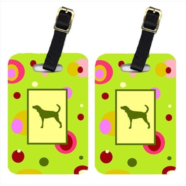 Carolines Treasures Carolines Treasures CK1051BT Pair Of 2 Plott Hound Luggage Tags CK1051BT - main